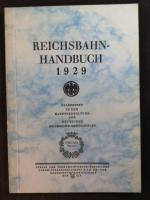 Reichsbahn-Handbuch 1929.