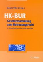 HK-BUR - Gesetzessammlung zum Betreuungs