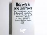 Hirtenworte zu Krieg und Frieden : d. Te