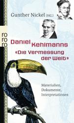 Gunther Nickel: Daniel Kehlmanns "Die Ve Gunther Nickel: Daniel Kehlmanns "Die Ve