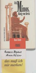 Hans Einsle: Ich, Minos, König von Kreta