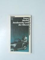Franz Werfel: Jacobowsky und der Oberst Franz Werfel: Jacobowsky und der Oberst