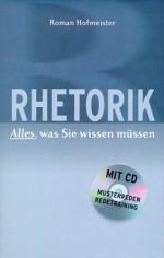 Roman Hofmeister: Rhetorik
