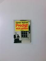 Predigt von unten Günter Wallraff