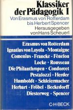 Hans Scheuerl: Klassiker der Pädagogik. 
