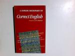 A Concise Dictionary of Correct English