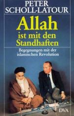 Allah ist mit den Standhaften : Begegnungen mit d. islam. Revolution.