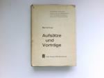 Aufsätze und Vorträge