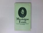 Montaigne Essais [Taschenbuch]. Michel d