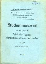 Studienmaterial für das Lehrfach Taktik 