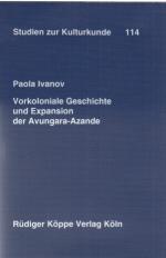 Paola Ivanov: Vorkoloniale Geschichte un