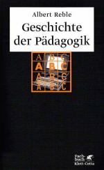 Albert Reble: Geschichte der Pädagogik.