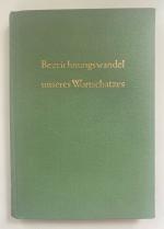 Franz Dornseiff: Bezeichnungswandel unse