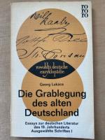 Georg Lukács: Die Grablegung des alten D