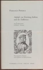 Aufrufe zur Errettung Italiens und des Erdkreises: ausgewählte Briefe lateinisch-deutsch. Hrerausgegeben und übersetzt und eingeleitet von Berthe Widmer.