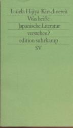 Irmela Hijiya-Kirschnereit: Was heißt: J Irmela Hijiya-Kirschnereit: Was heißt: J