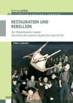 Volker Ladenthin: Restauration und Rebel Volker Ladenthin: Restauration und Rebel