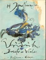 Horst Janssen: Vriederich - Briefe an Vi