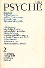 Psyche  37. Jahrgang 1983, Heft 2.