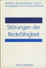 Grohnfeldt, Manfred (Hg.): Störungen der Grohnfeldt, Manfred (Hg.): Störungen der