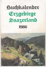 Buchkalender Erzgebirge Saazerland 1986