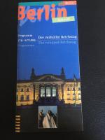 Der verhüllte Reichstag- Programmheft Be