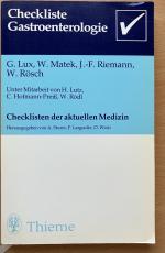 Checkliste Gastroenterologie