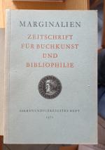 Marginalien - Zeitschrift für Buchkunst 