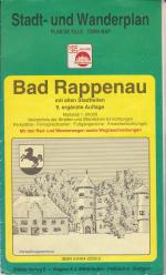 Stadt- und Wanderplan Bad Rappenau mit allen Stadtteilen