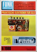Funkamateur 29.  Jahrgang 6 1980