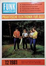 Funkamateur 30.  Jahrgang 12 1981