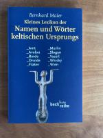 Kleines Lexikon der Namen und Wörter keltischen Ursprungs