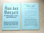 Aus der Vorzeit in Rheinland, Lippe und Westfalen - Jahrgang 3 - Heft 1/2 - 1935