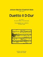 Duetto II, D-dur