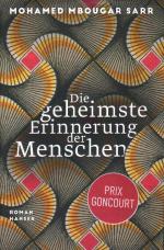 Sarr, Mohamed Mbougar: Die geheimste Eri Sarr, Mohamed Mbougar: Die geheimste Eri