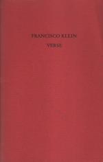 Francisco Klein: Verse.