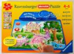 Kleine Prinzessin Bella - interactive Puzzle, 3 x 35 Teile, je ca. 26 x 18 cm, Ravensburger 07 502 7