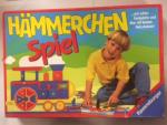 Hämmerchen Spiel. ...mit echter Korkplatte und über 60 bunten Holzsteinen!