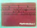 Algebralexikon 1.