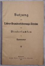 Satzung des Lehrer-Brandversicherungs-Verein.