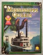 Goldsieber 6187088: Mississippi Queen. Der Mensch denkt, der Fluß lenkt [Familienspiel]. Spiel des Jahres 1997. Achtung: Nicht geeignet für Kinder unter 3 Jahren.