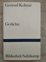 Gertrud Kolmar: Gedichte (Bibliothek Suh