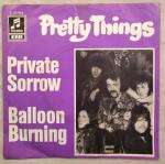 Private Sorrow / Balloon Burning [Vinyl Single].