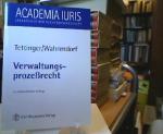 Verwaltungsprozeßrecht. und Volker Wahrendorf, Academia iuris