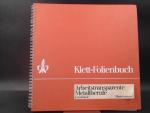 Klett-Folienbuch. Arbeitstransparente Metallberufe... Mustermappe.