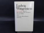 Bemerkungen über die Farben. Über Gewißheit. Zettel. Vermischte Bemerkungen. Werkausgabe Band 8.