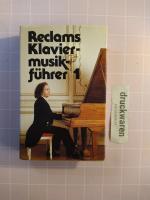 Oehlmann, Werner (Hrsg.): Reclams Klavie