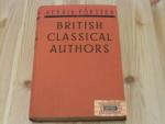 British classical Authors - With biographical notices. Jubilee Edition with an appendix of recent English authors.