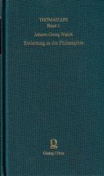 Walch, Johann Georg: Einleitung In die P