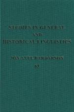 Studies in General and Historical Linguistics